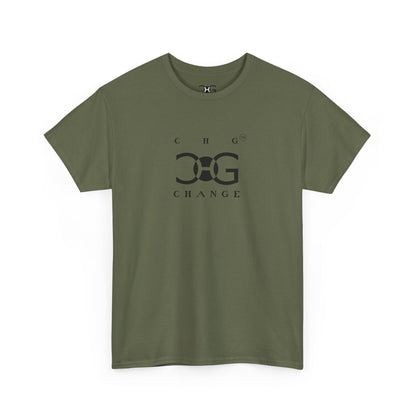 Unisex Heavy Cotton Tee - Change Statement Tee